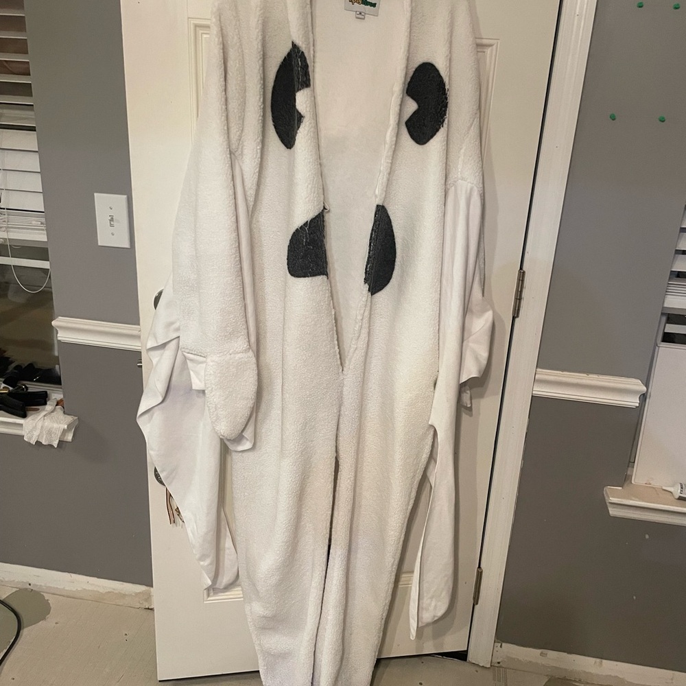 White Ghost Costume Onesie